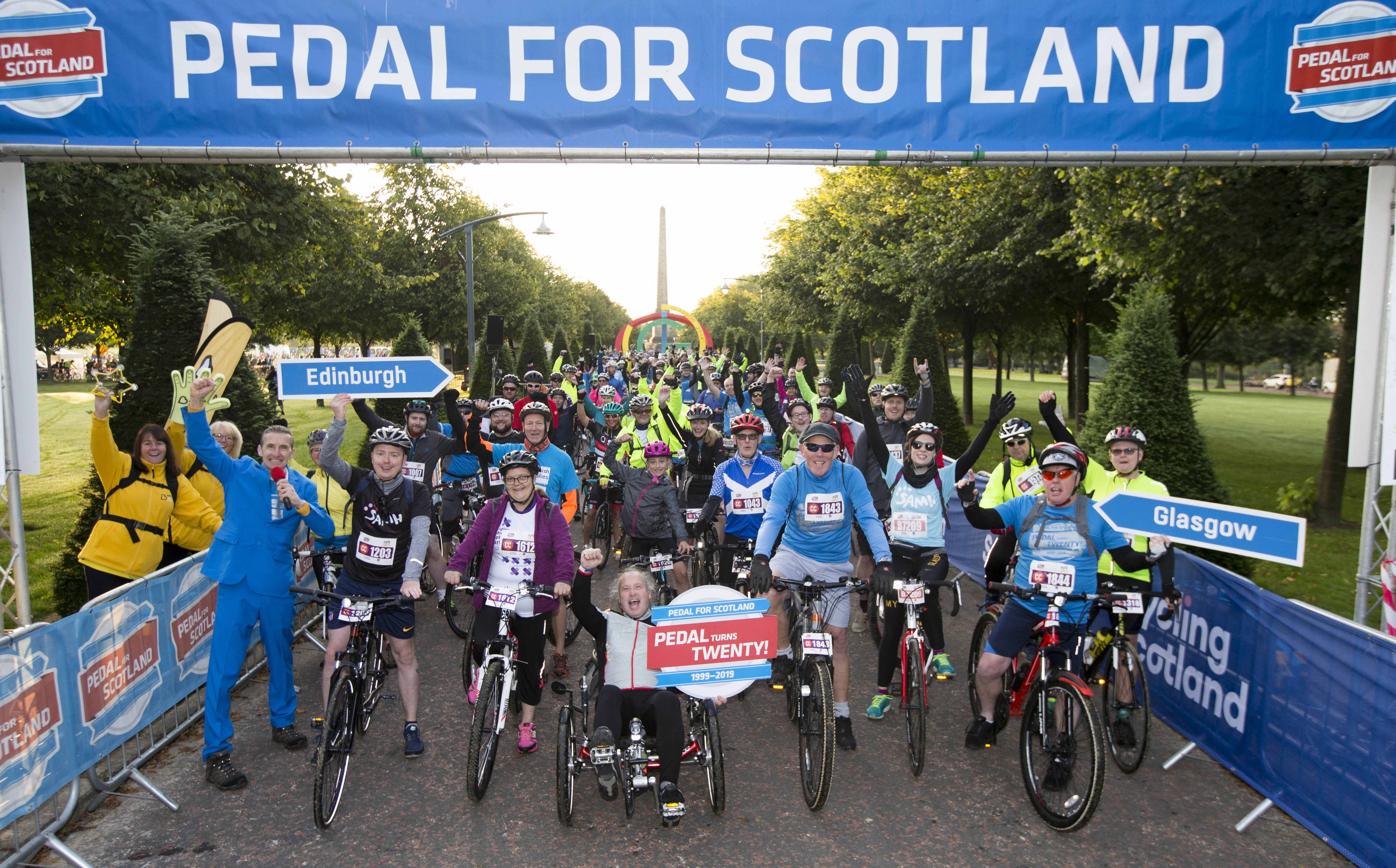 Pedal for Scotland 2019 - 20th anniversary event